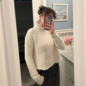 Urban Outfitter Milo Chenille Mock neck sweater